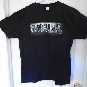Men's Casting Crowns Black Tee Shirt /Size XL NWOT